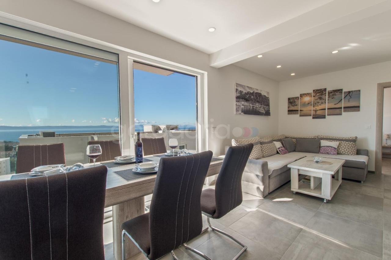 Luxury Apartment Poseidon - Free Beach Parking ماكارسكا المظهر الخارجي الصورة