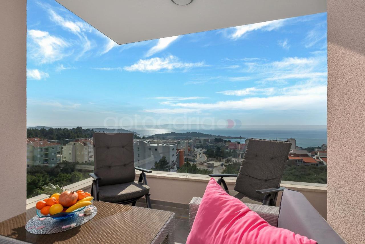 Luxury Apartment Poseidon - Free Beach Parking ماكارسكا المظهر الخارجي الصورة
