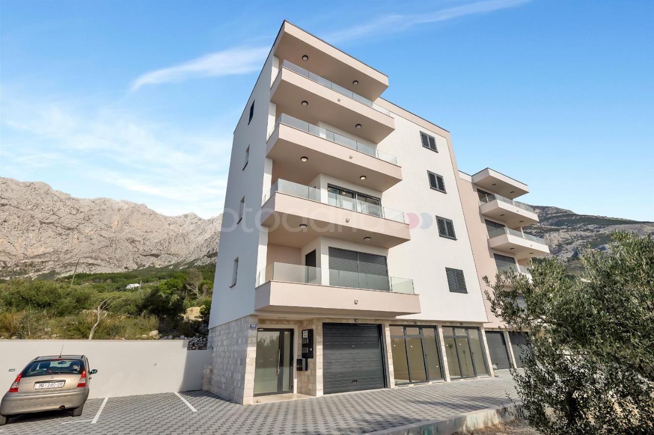 Luxury Apartment Poseidon - Free Beach Parking ماكارسكا المظهر الخارجي الصورة